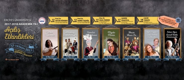 Erü’de Akademik Yıl Açılış Etkinlikleri 12 Ekim’de Başlıyor