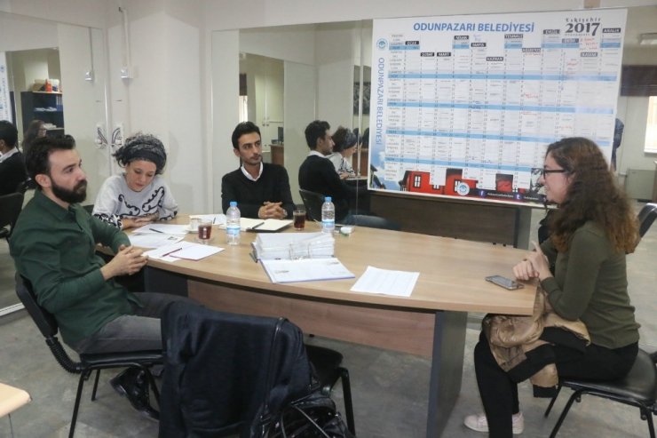 Odunpazarı Belediyesi Tiyatro Seçmelerinde Ter Döktüler