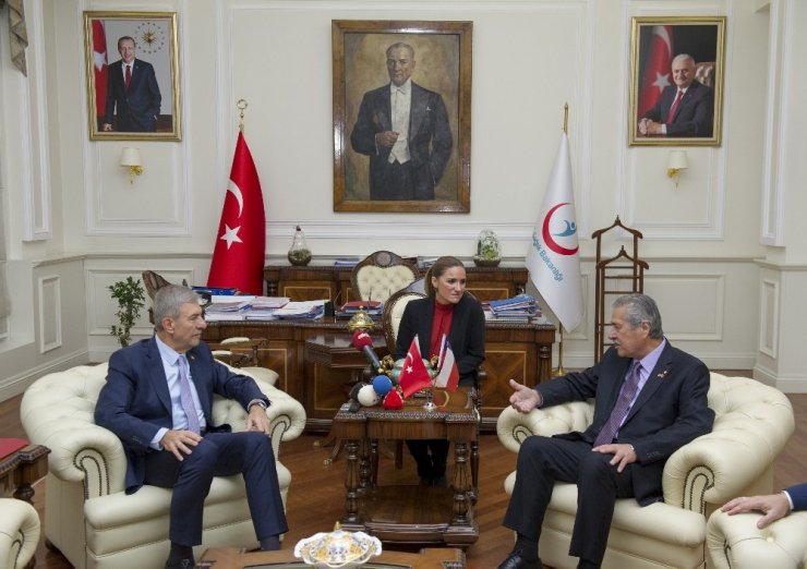 Bakan Demircan, And Parlamentosu Başkanı Moncada İle Görüştü