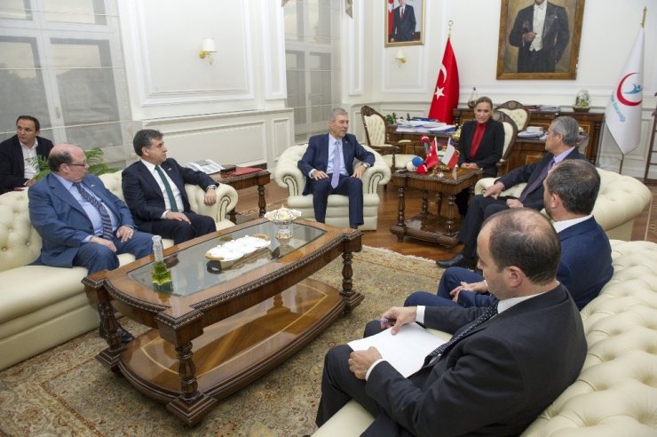 Bakan Demircan, And Parlamentosu Başkanı Moncada İle Görüştü