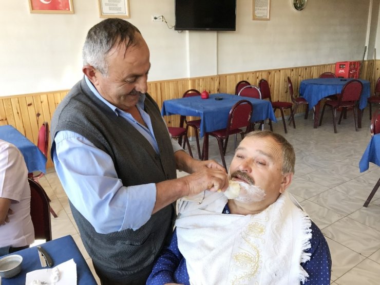 Tokat’ta Köy Berberliği Yaşatılmaya Çalışıyor