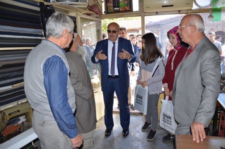 İznik Belediyesinden Esnaf Ziyareti