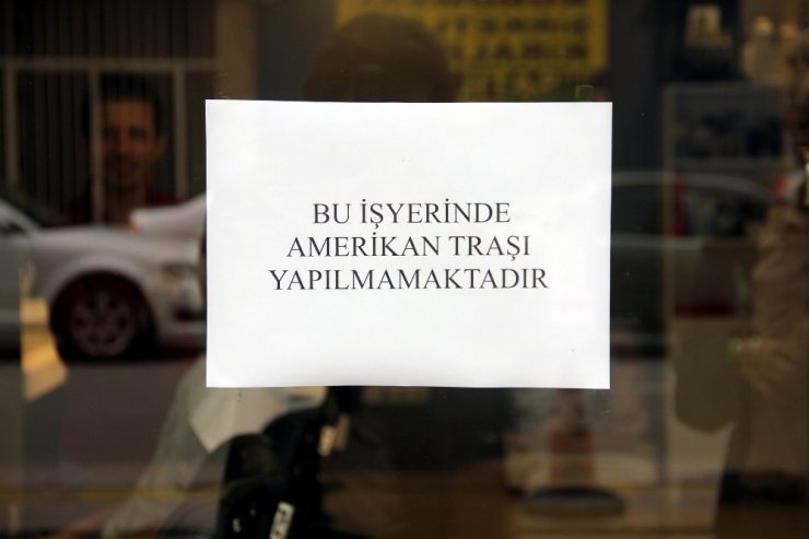 Samsun’da Berberler Amerikan Tıraşını Yasakladı