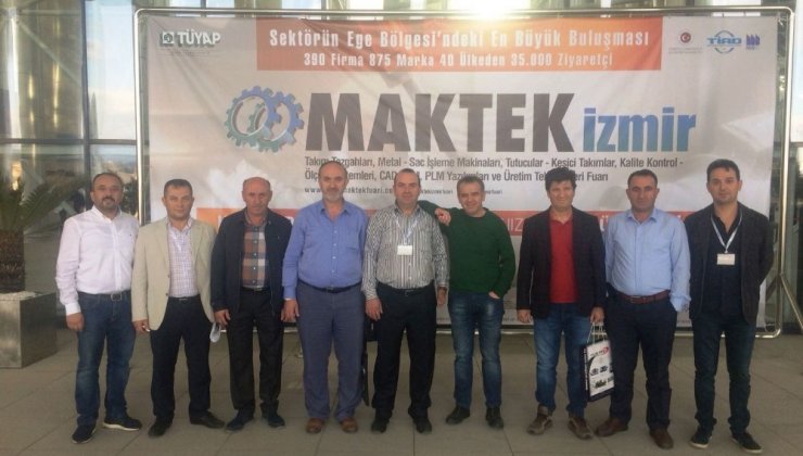 İtso Üyeleri Maktek Fuarı’nda
