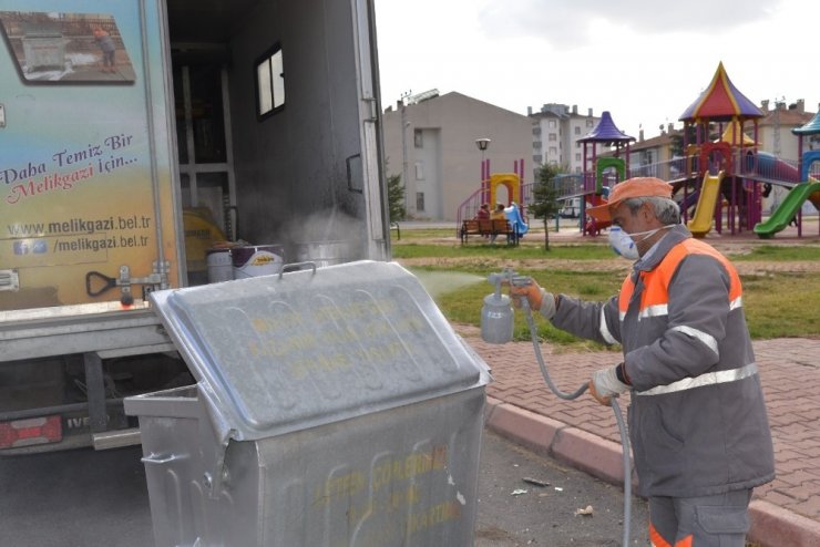 Melikgazi Belediyesinde Son Bahar Temizliği Başladı