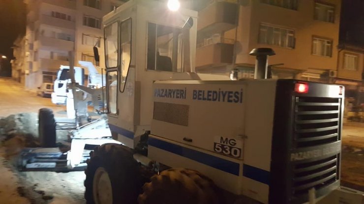 Pazaryeri’nde Alt Yapı Çalışmaları Devam Ediyor