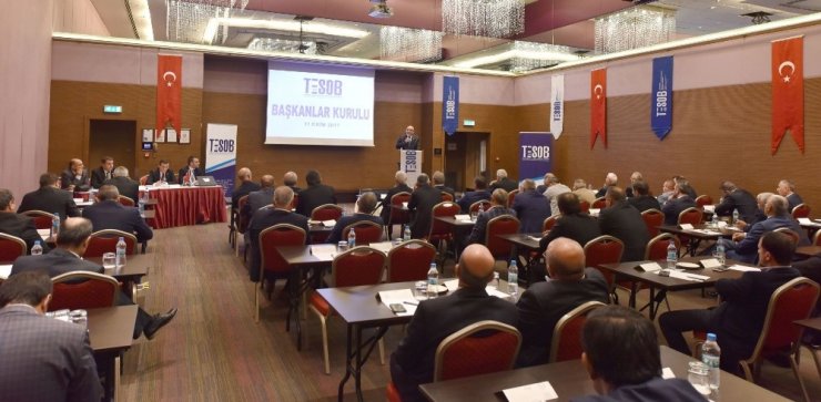 Tesob Başkanlar Kurulu Toplandı