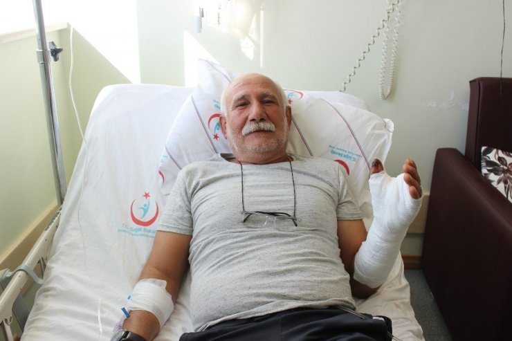 Kopan Parmağı 3 Saatte Dikildi