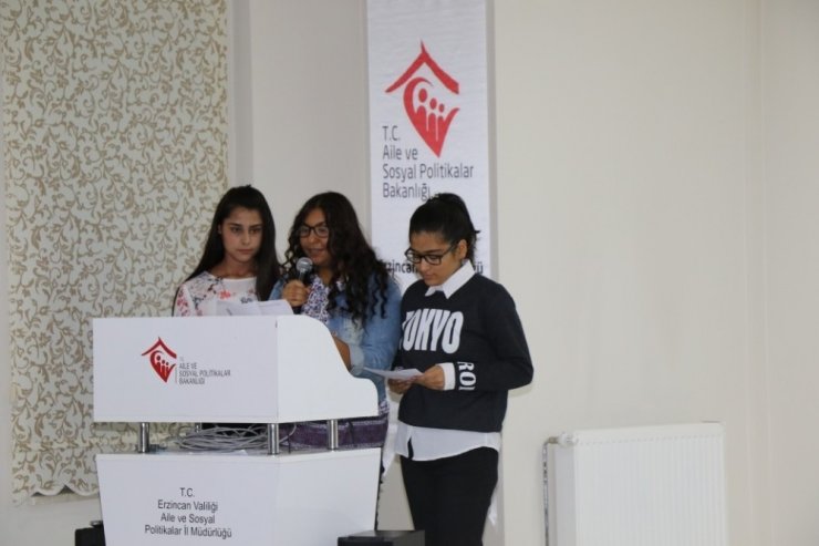 Erzincan’da Dünya Kız Çocukları Günü Etkinliği Düzenlendi