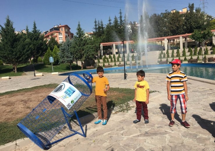 Altındağ’daki Geri Dönüşüm Sepetleri Beğeni Topladı