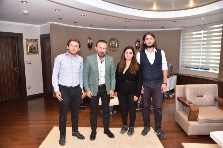 Başkan Doğan Ziyaretçilerini Ağırladı