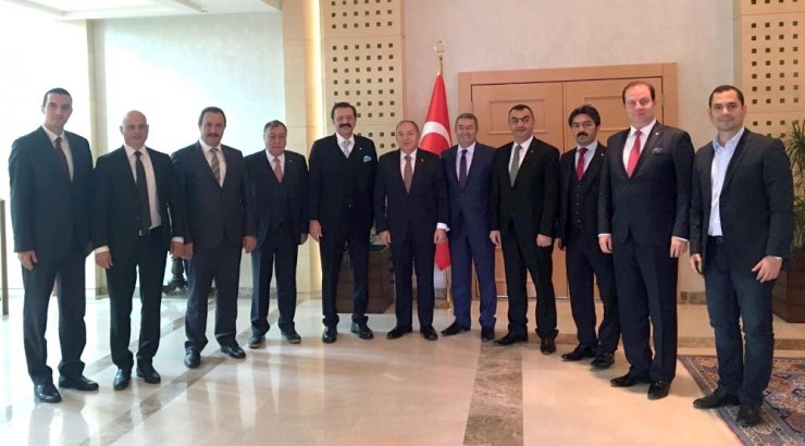 Kayso Başkanı Büyüksimitci Tobb Heyeti İle Moldova’da Temaslarda Bulundu