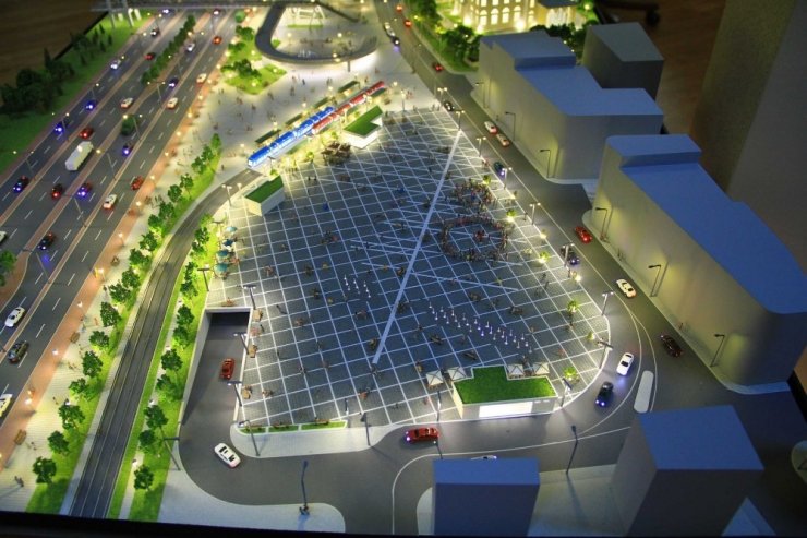 Kocaeli Kent Meydanı Şekilleniyor