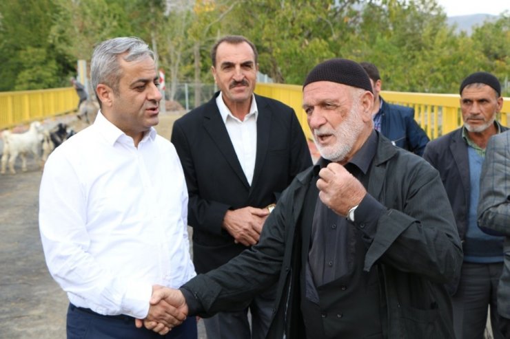 50 Metre Uzunluğundaki Köprü, Ulaşımı 7,5 Kilometre Kısalttı