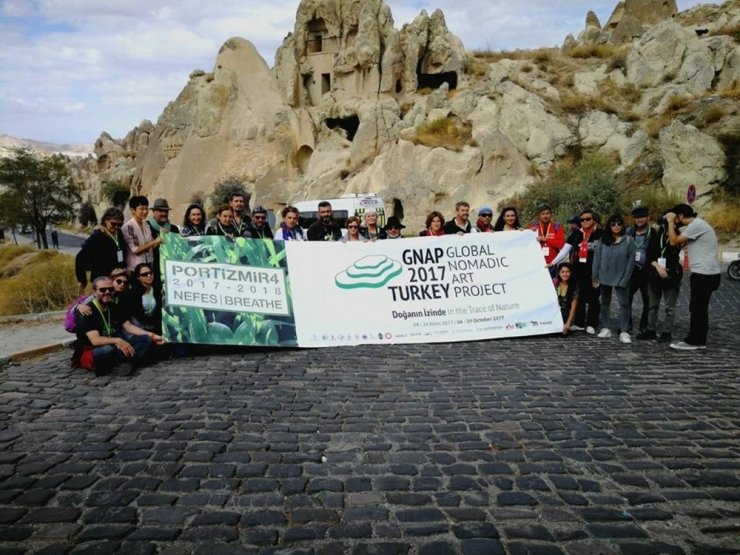 Nevşehir Hacı Bektaş Veli Üniversitesi Gsf Resim Bölümünden ‘ Nomadic Art Projesi’