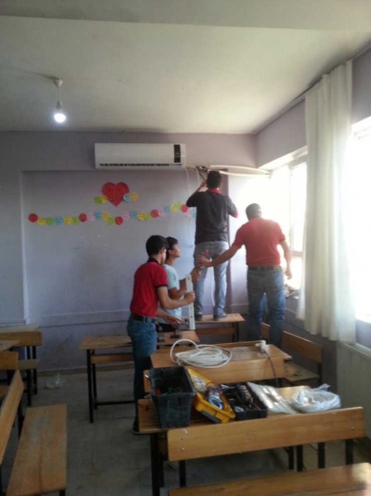 Siverek’te Okullar Arası Anlamlı Yardımlaşma