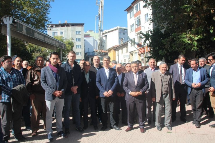 Şerifpaşa Camii Meydan Düzenleme Projesinin Temeli Dualarla Atıldı
