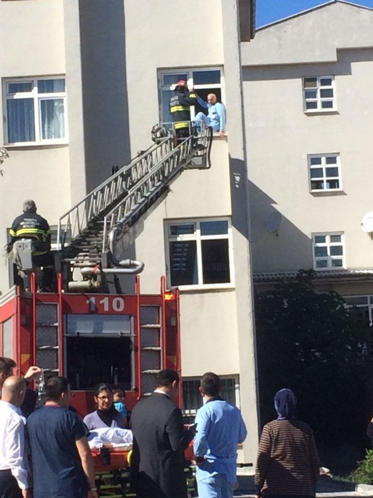 Akçakoca Devlet Hastanesinde Tatbikat