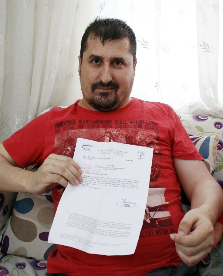 Beyin Tümörü Olan Hastanın Yüzde 97 Engeliyle Maaşı Kesildi