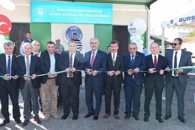 Büyükşehirden Köylere Süt Toplama Merkezi