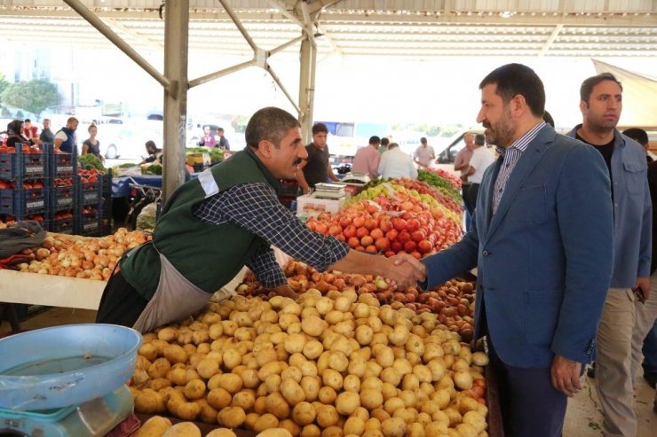 Ekinci, Esnafla Bir Araya Geldi