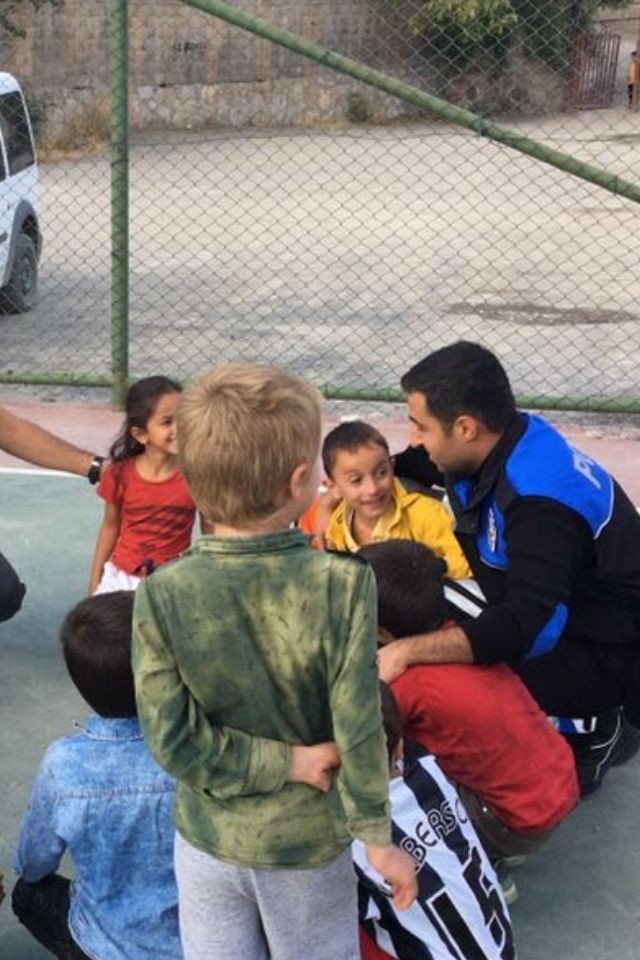 Polisten Öğrencilere Ziyaret