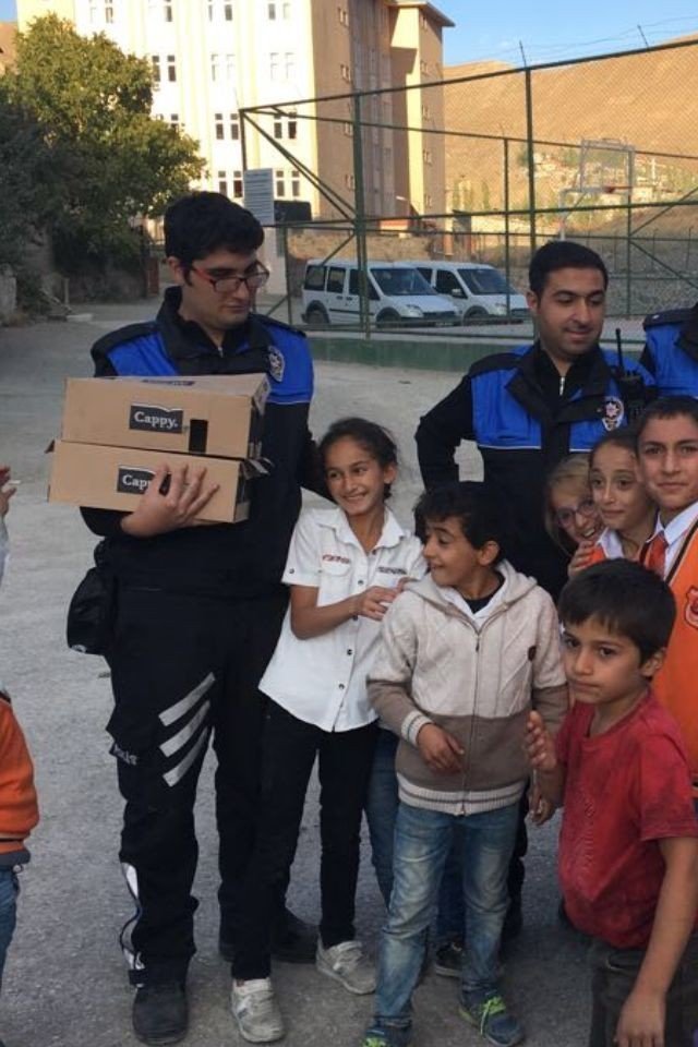 Polisten Öğrencilere Ziyaret