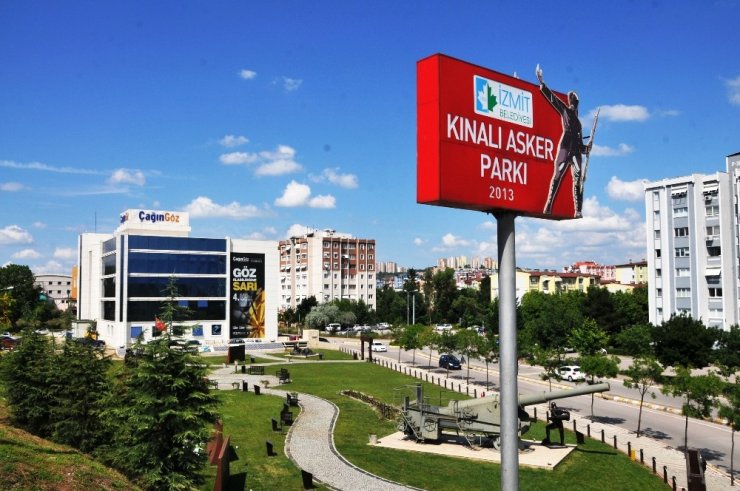 Kınalı Asker Parkı’nda Bakım Yapıldı