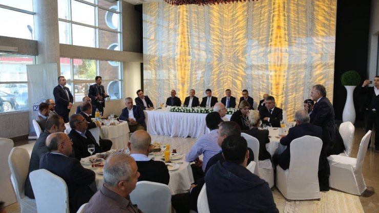 Başkan Dr.memduh Büyükkılıç Kayseri Serbest Bölge İş Adamları Derneği İstişare Toplantısına Katıldı
