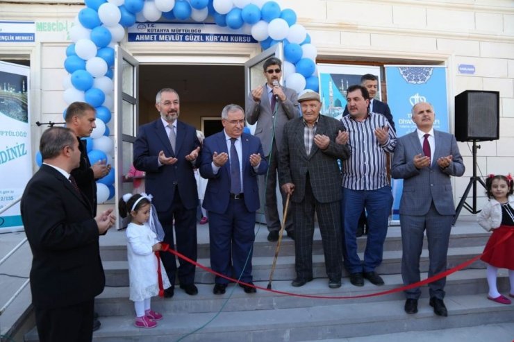 Ahmet Mevlüt Güzel Tarafından Yaptırılan, Kur’an Kursu Hizmete Sunuldu