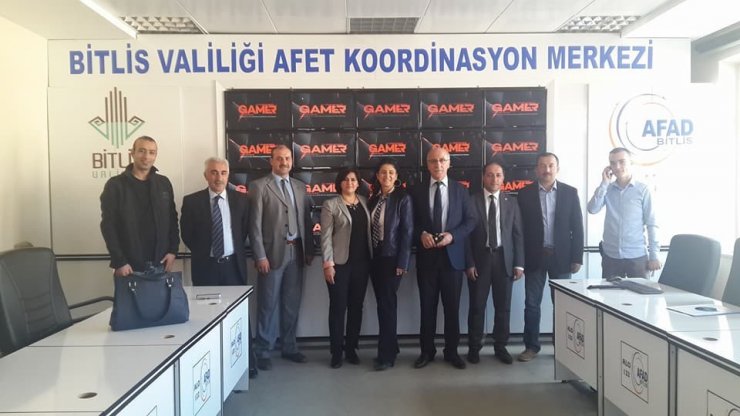 Muş Afad’dan Bitlis Afad’a Ziyaret