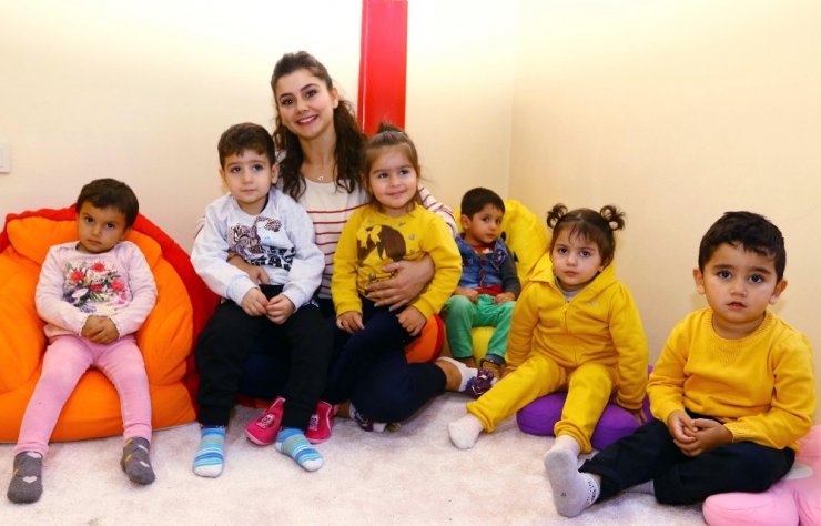 Büyükşehirin Kreşi Fark Oluşturuyor