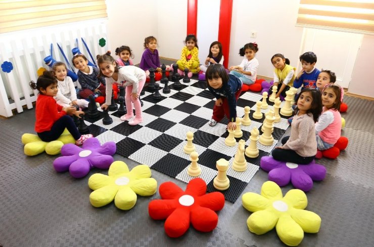 Büyükşehirin Kreşi Fark Oluşturuyor