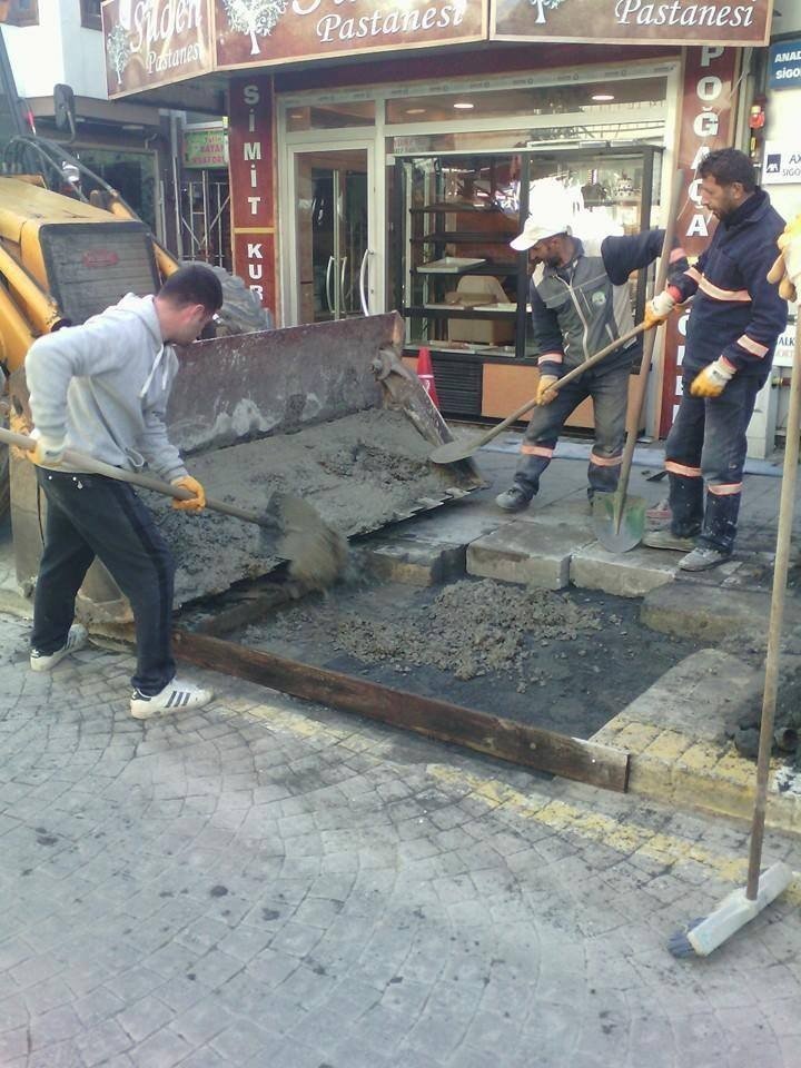 Akçakoca’da Onarım Çalışmaları Sürüyor