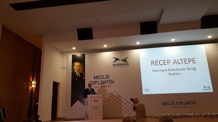 Bilecikli Başkanlar Marmara Belediyeler Birliği Toplantısında