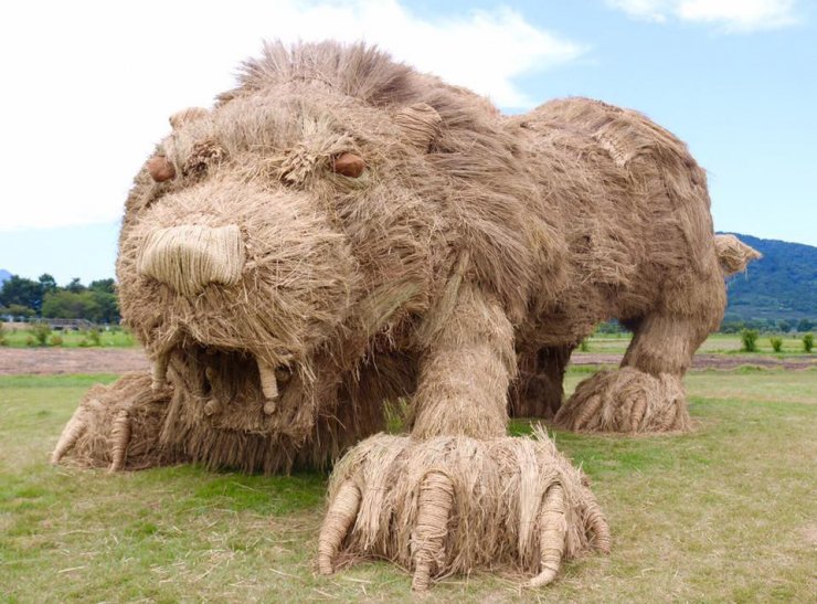 Samandan Dev Heykellerin Yapıldığı ’Wara Sanatı Festivali’