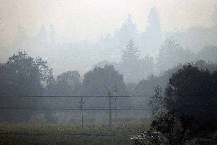 Kaliforniya’da Orman Yangını Sürüyor