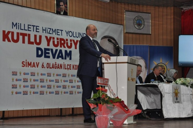 Adil Biçer, Ak Parti Simav İlçe Başkanı Oldu