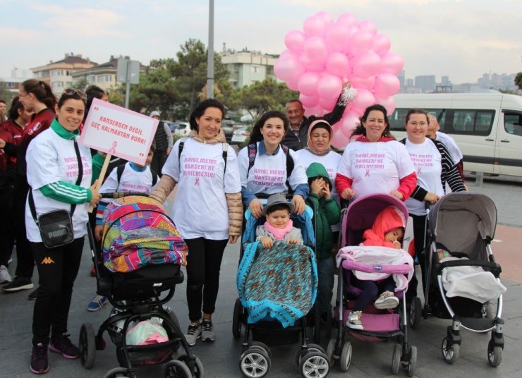 Meme Kanserine Karşı Farkındalık Yürüyüşü: “Hayat Meme Kanserine Yenilmesin”