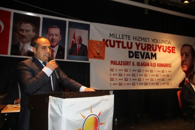 Ak Parti Malazgirt 6. Olağan İlçe Kongresi Yapıldı