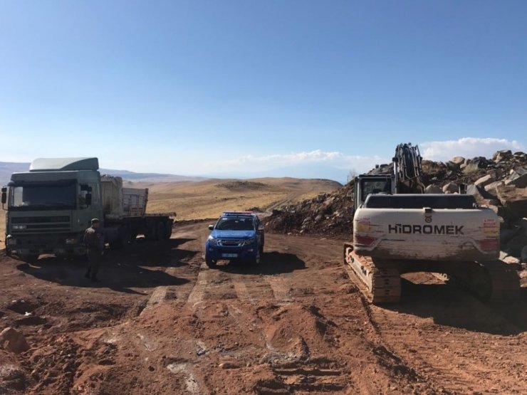 Jandarmadan Maden İşletmelerine Denetim