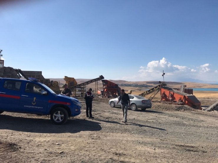 Jandarmadan Maden İşletmelerine Denetim