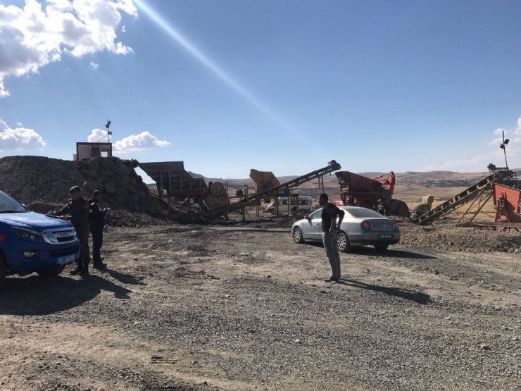 Jandarmadan Maden İşletmelerine Denetim