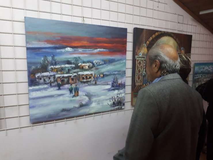 Ayla Çıtak Sezonun İlk Resim Sergisini Açtı