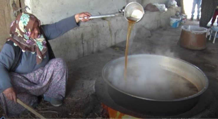 İncesu’da Pekmez Yapımı Başladı