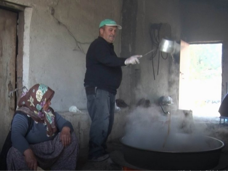 İncesu’da Pekmez Yapımı Başladı