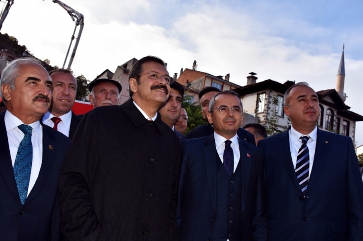 Tobb Başkanı Hisarcıklıoğlu Tosya Tso’nun Temelini Attı