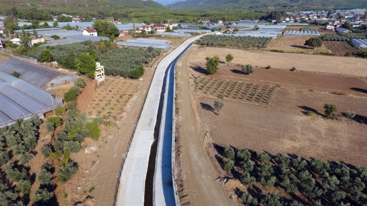 25 Bin Dekar Tarım Arazisi Taşkınlardan Korunacak