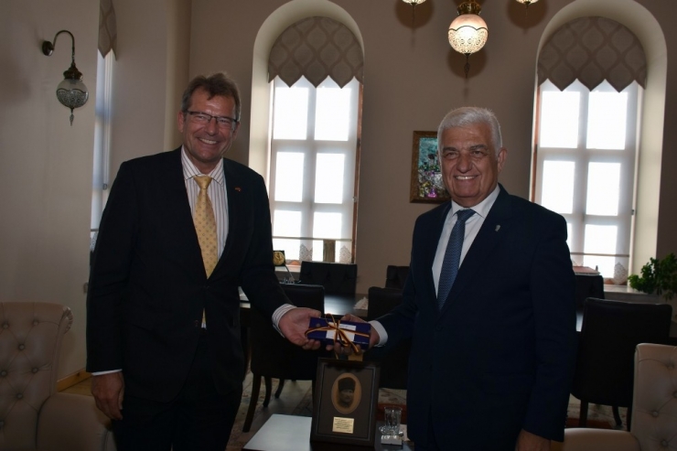 Almanya Başkonsolosu’ndan Başkan Gürün’e Ziyaret