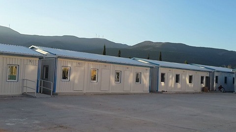 İlk Konteyner Okul Nurdağı’nda Eğitme Başlıyor